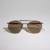 Brunello Cucinelli Sonnenbrille Sartorial Sunset aus Titan | Damen Brillen | Brillen Herren