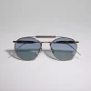 Brunello Cucinelli Sonnenbrille Sartorial Sunset aus Titan | Damen Brillen | Brillen Herren