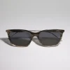 Brunello Cucinelli Sonnenbrille Sartorial Sunset aus Horn und Titan | Damen Brillen | Brillen Damen