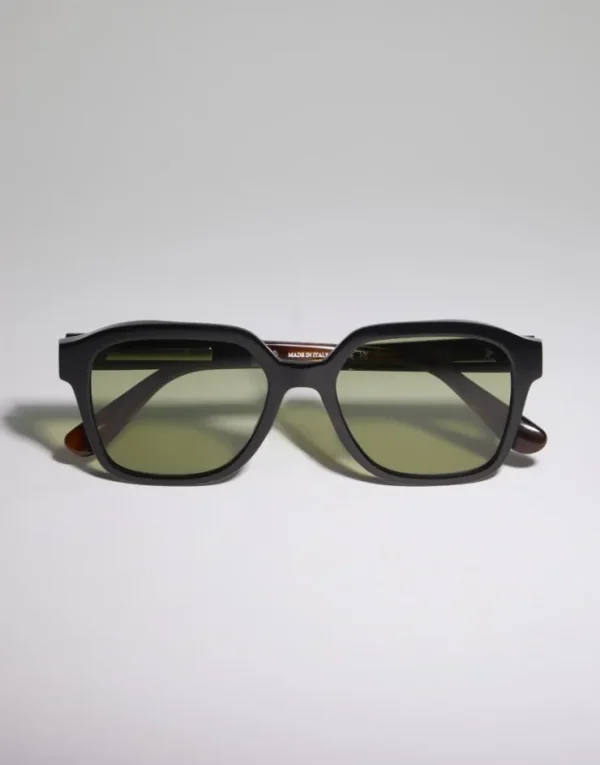 Brunello Cucinelli Sonnenbrille Sartorial Sunset aus Azetat | Damen Brillen | Brillen Damen