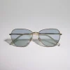 Brunello Cucinelli Sonnenbrille Timeless Reflections aus Titan | Damen Brillen | Brillen Damen