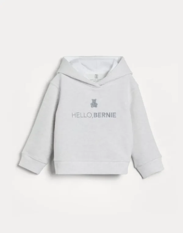 Brunello Cucinelli Sweatshirt aus Baumwolle mit Kapuze | Kinder Kleidung (2-6 Jahre)