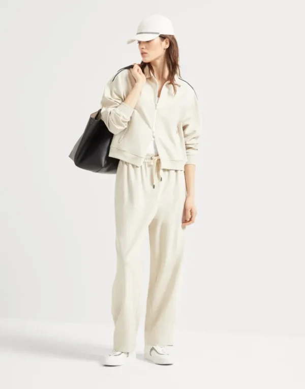 Brunello Cucinelli Track-Hose in Couture-Interlock | Damen Travelwear