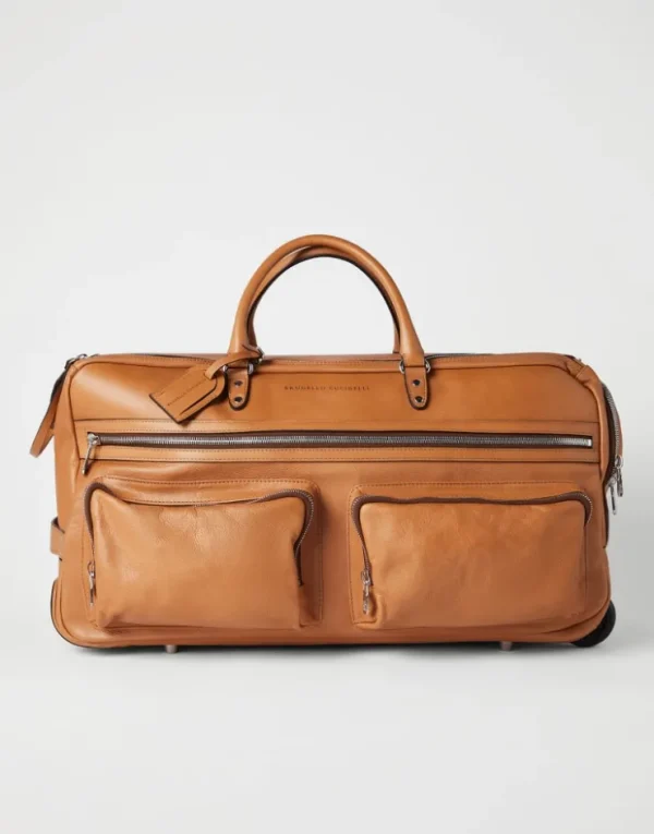 Brunello Cucinelli Trolley Bag aus Rindsleder | Herren Taschen