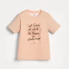 Brunello Cucinelli T-Shirt aus Baumwolljersey mit Print | Kinder T-shirts & Hemden