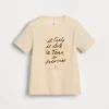 Brunello Cucinelli T-Shirt aus Baumwolljersey mit Print | Kinder T-shirts & Hemden