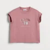 Brunello Cucinelli T-Shirt aus Baumwolljersey mit Print | Kinder T-shirts & Hemden