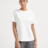 Brunello Cucinelli T-Shirt aus Baumwolljersey mit Monili | Damen T-shirts & Tops