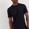 Brunello Cucinelli T-Shirt mit Rundhalsausschnitt aus Baumwolljersey mit Brusttasche | Herren T-shirts & Poloshirts