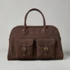 Brunello Cucinelli Weekender aus Nubukleder | Herren Taschen