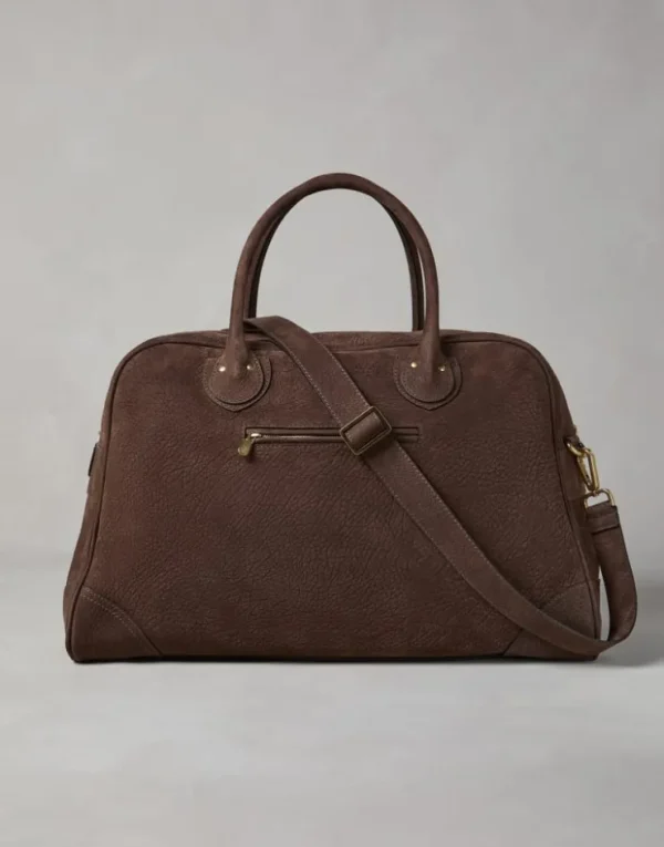 Brunello Cucinelli Weekender aus Nubukleder | Herren Taschen