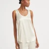 Brunello Cucinelli Wende-Top aus Seidensatin mit Stretch | Damen T-shirts & Tops